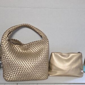 BC 2458 Woven Mini Champagne